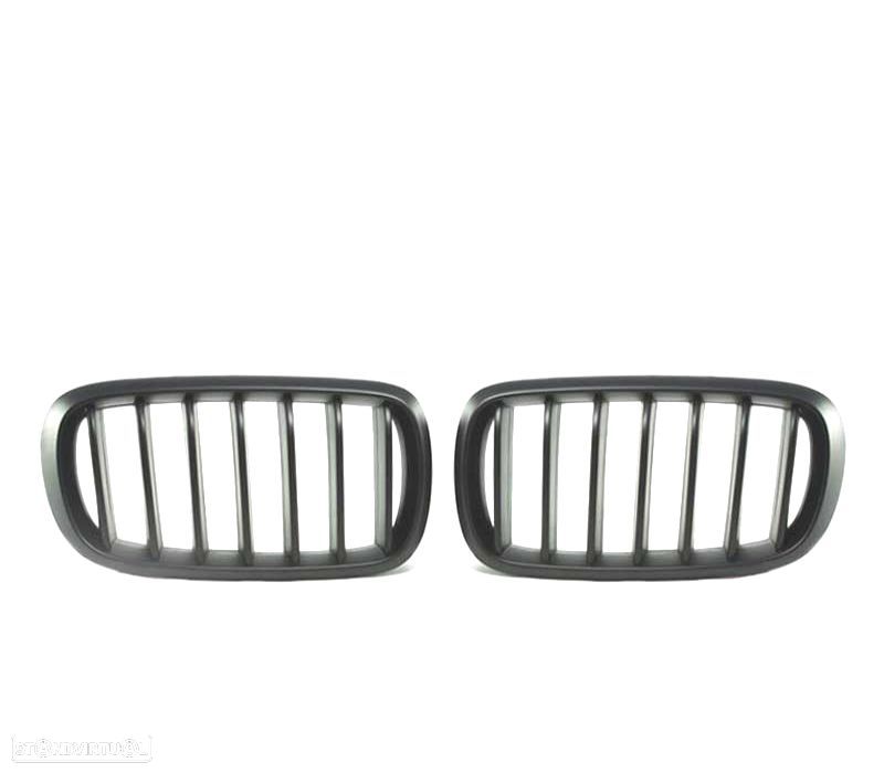 GRELAS FRONTAL BMW X6 F16 14- PRETO FOSCO LOOK M PERFORMANCE - 2