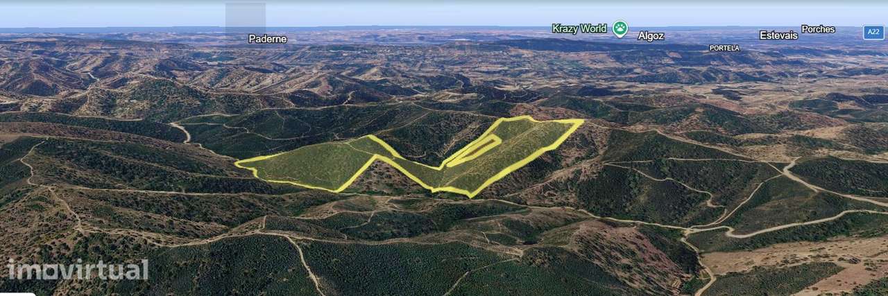Terreno rústico com 160480m2, localizado em Quartelha – São Bartolomeu - Grande imagem: 2/7