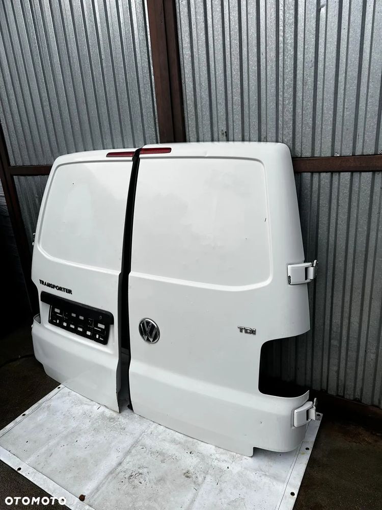 Drzwi Tył Tylne Skrzydełka Lewe Prawe VW T5 Lift Transporter 2010r LB9A Europa Stan bdb - 3
