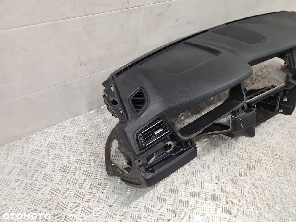 BMW F10 F11 ORYGINALNA DESKA KONSOLA PODUSZKA NIEREGENEROWANA - 4