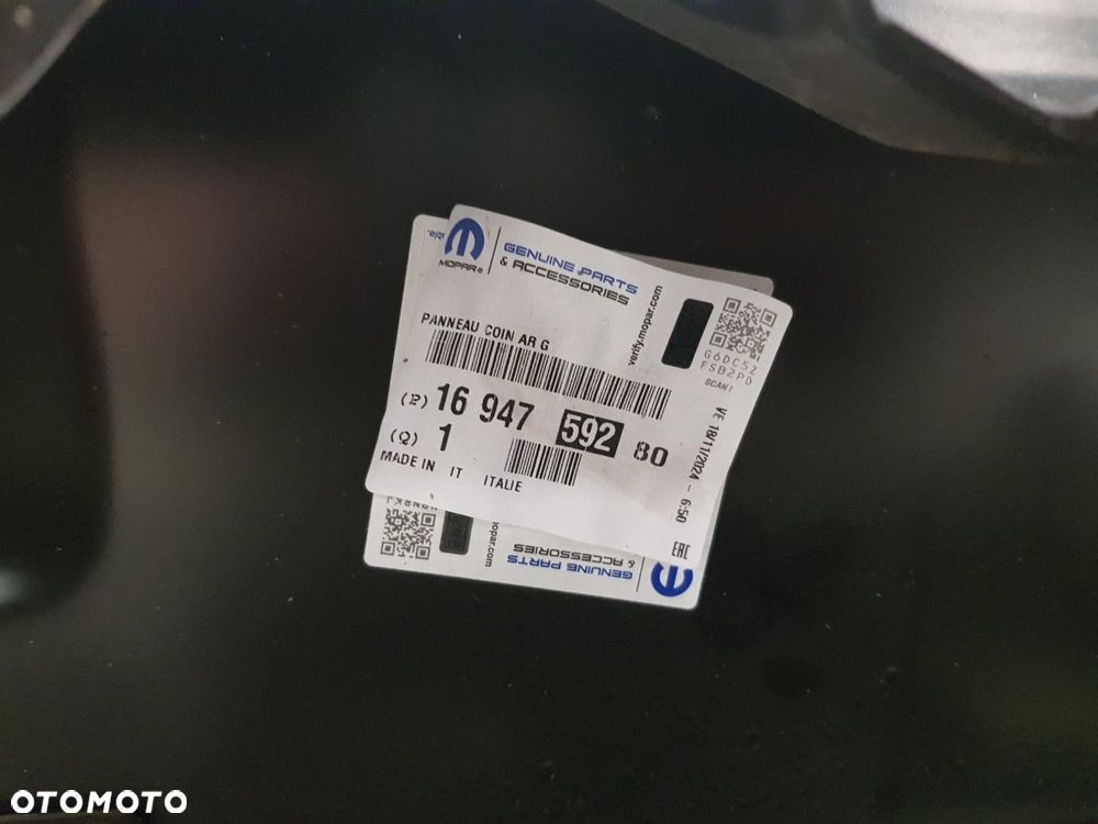 FABRYCZNIE NOWY ORYGINALNY TYLNY LEWY SŁUPEK PEUGEOT BOXER CITROEN JUMPER FIAT DUCATO III 14-25 - 4