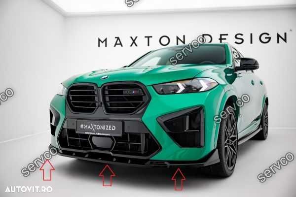 Prelungire splitter bara fata Bmw X6 M F96 Facelift 2023- v4  Maxton - 5