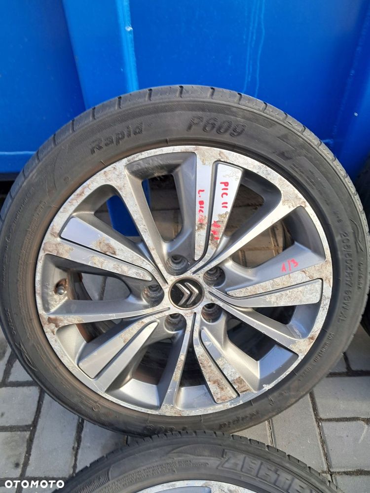 citroen c4 grand picasso ii felgi aluminiowe 5x108 e50 9677090377 - 11