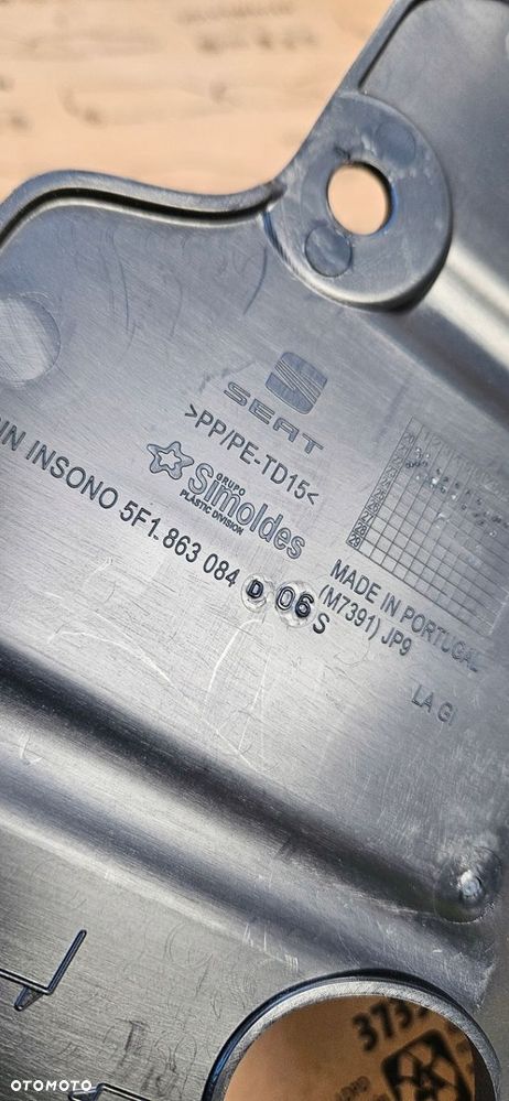 CUPRA FORMENTOR TAPICERA OSŁONA DESKI 5F1863084D - 2