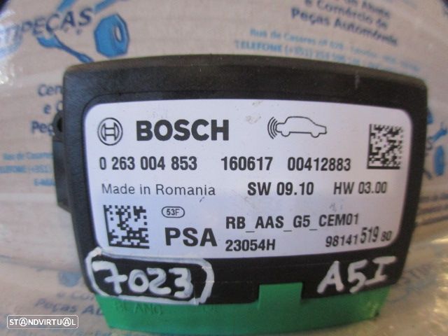 Modulo 0263004853 9814151980 PEUGEOT 308  T9 FASE 1 2016 1.6HDI 120CV 5P CINZENCO ESCURO Módulo Sensores De Estacionamento - 3