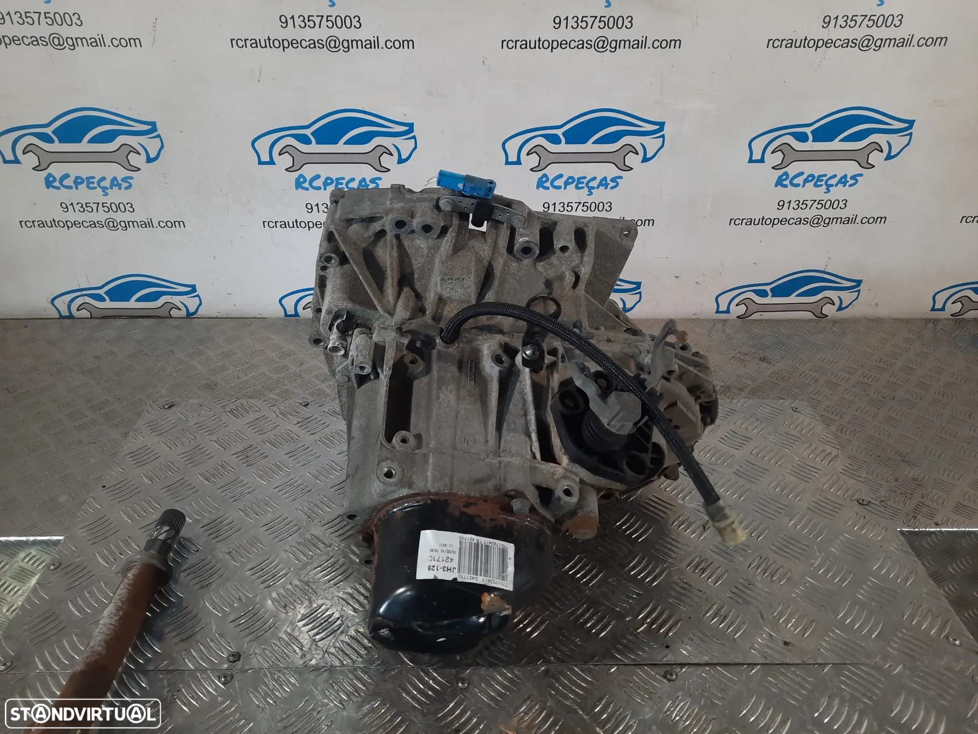 CAIXA VELOCIDADES MANUAL RENAULT MODUS 1.2i TCE 16V 78CV D4F764 D4FH764 JH3128 421710 RENAULT GRAND MODUS CLIO III 3 MK3 TWINGO II 2 MK2 - 8
