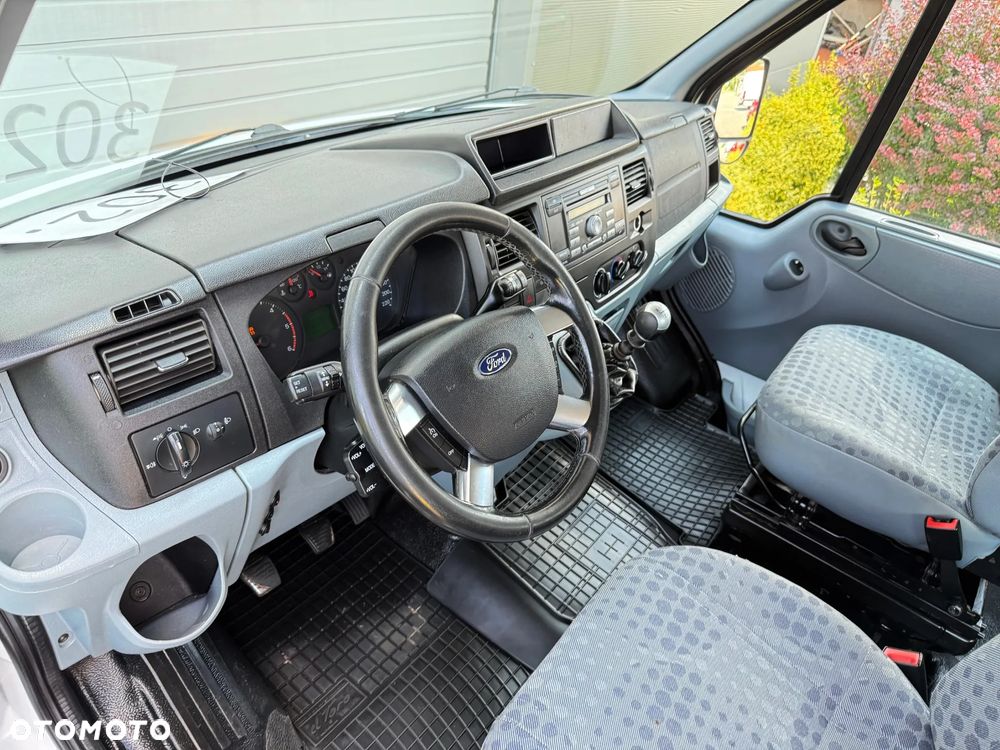 Ford Transit Doka Brygadówka 6-miejsc + Skrzynia 3.48 m + HDS Zarejestrowany w PL - 12