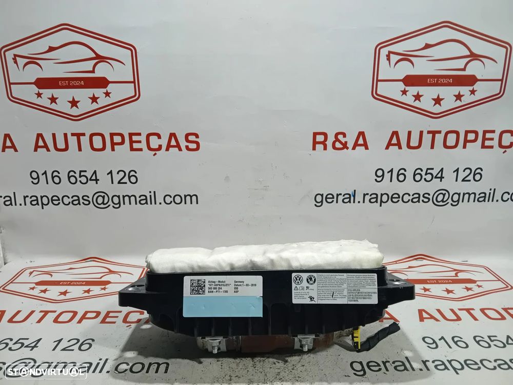 Airbag Tablier Pendura Passageiro VW Golf VI 6 Scirocco 5k0880204 Original - 2