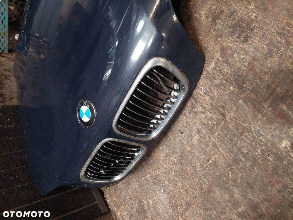 KOMPLETNY PRZÓD MASKA ZDERZAK LAMPY BMW E46 263/5 DUNKELBLAU - 9