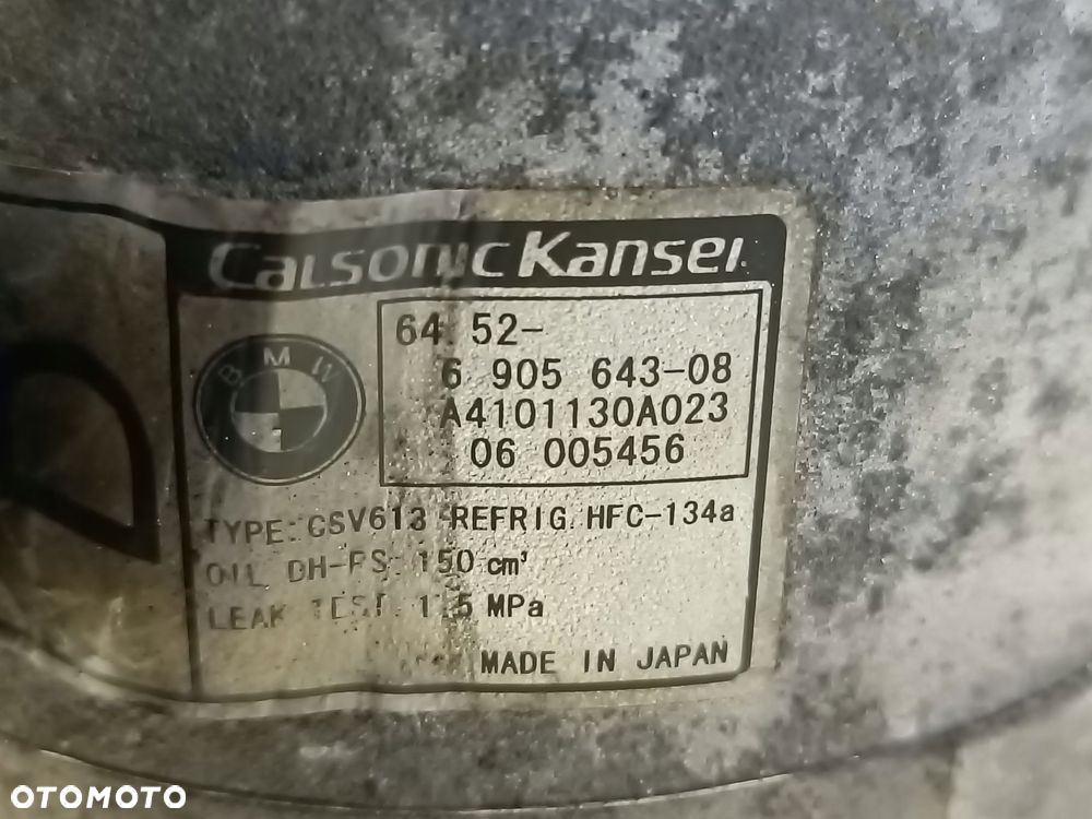 SPRĘŻARKA KLIMATYZACJI BMW X3 E83 2.0 D _ 6905643-08 - 2