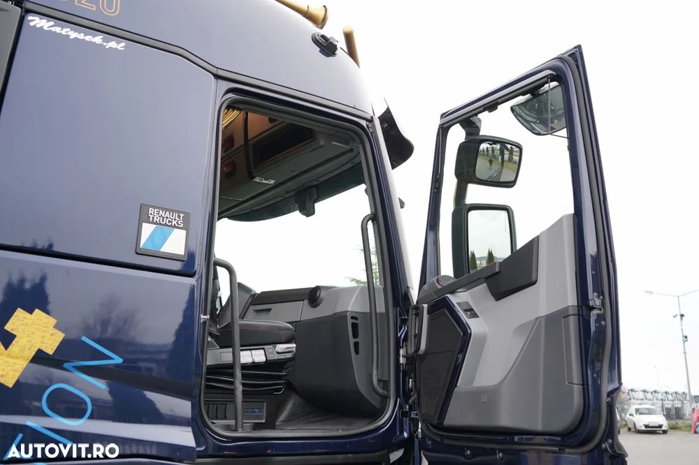 Renault T 520 / EDIȚIE LIMITATĂ - 1894 / AIRBAGURI COMPLETE / RETARDER / CLIMATIZARE PARCARE / PIELE / VERSIUNE FOARTE BOGATĂ - 34