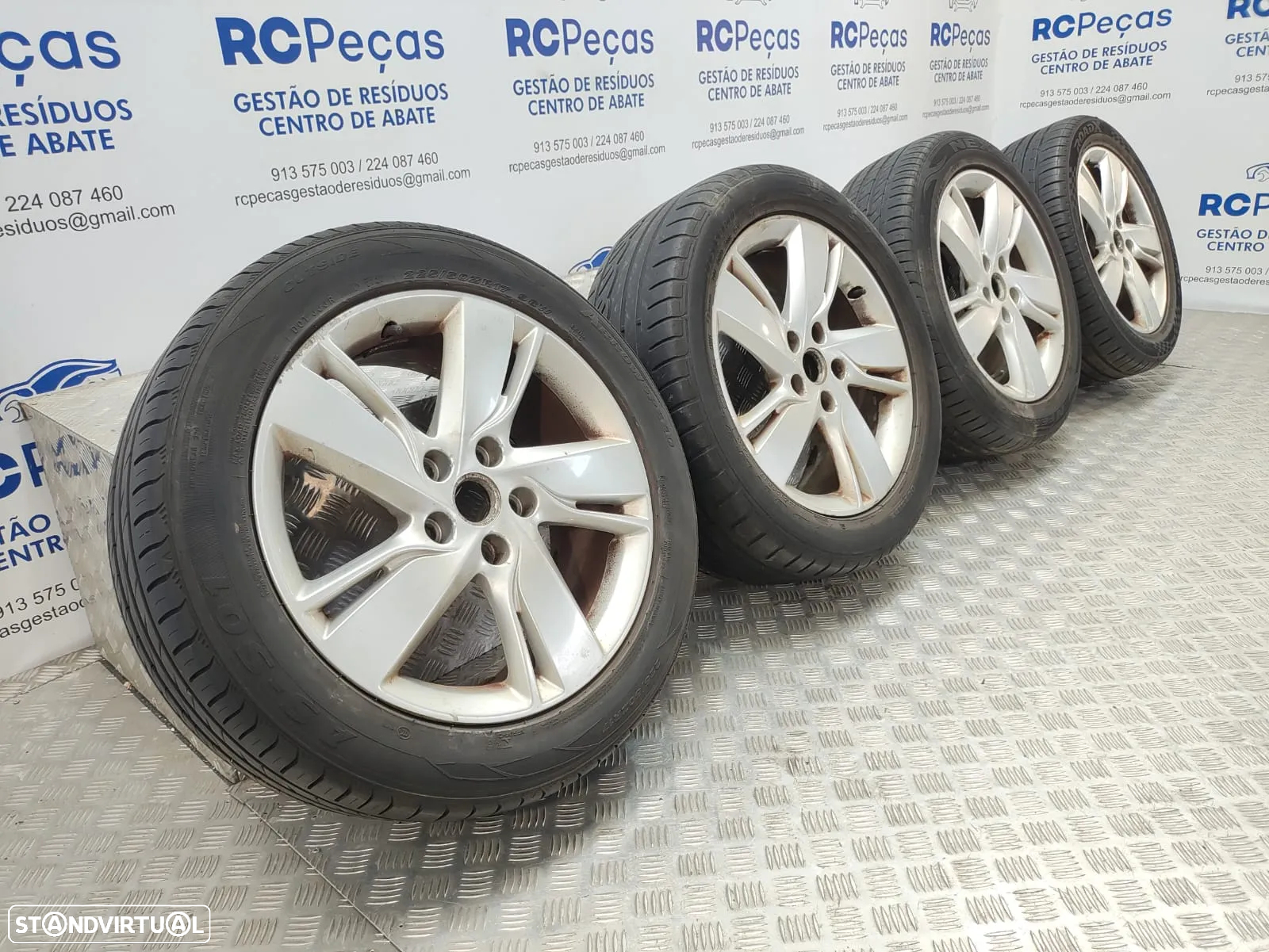 Conjunto Jantes Opel Astra J 7J ET44 5x115 - 4