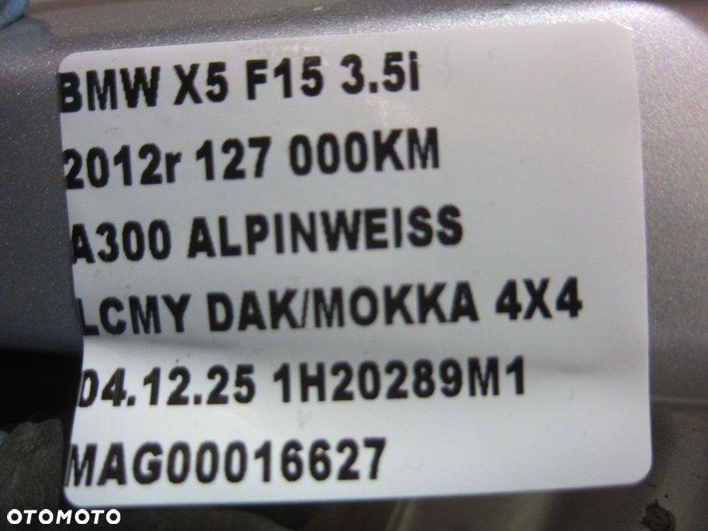 BMW X5 F15 FELGI ALUMINIOWE 8.5JX18 ET46 ORYGINAŁ 36116853952 - 16