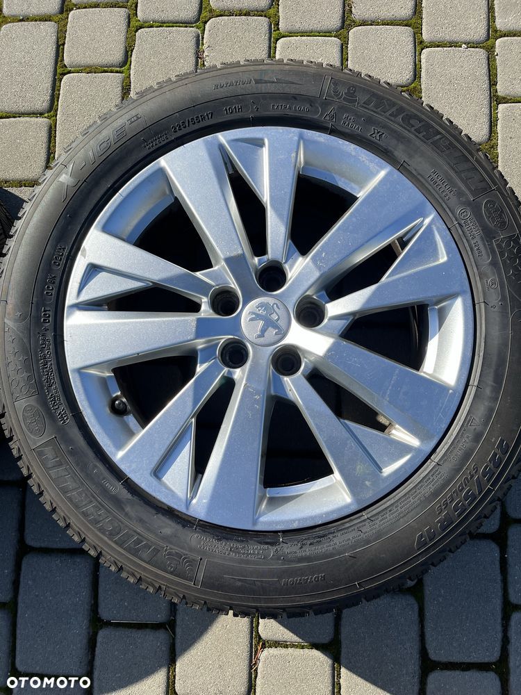 Alufelgi 5x108 17 cali Peugeot 508, 3008, 407, 408, 4008, 225/55/17 - 4