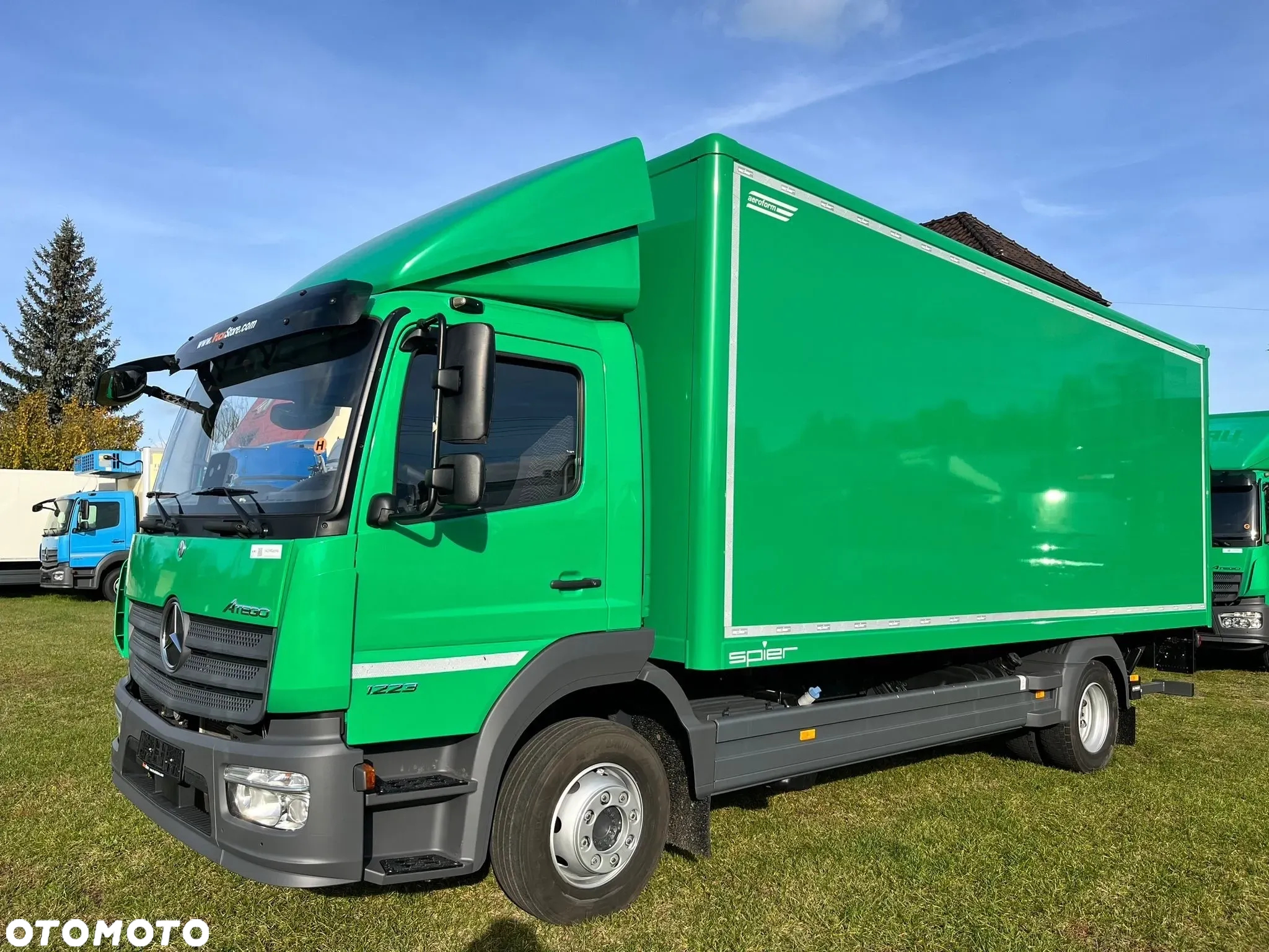 Mercedes-Benz ATEGO 1223L KONTENER 6.50 m | EURO-6 | - 2