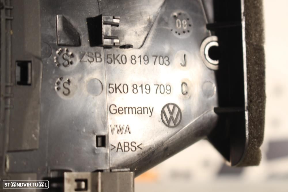 Arejador / Difusor De Ar Volkswagen Golf Vi (5K1)  5K0819703j / 5K0819 - 7