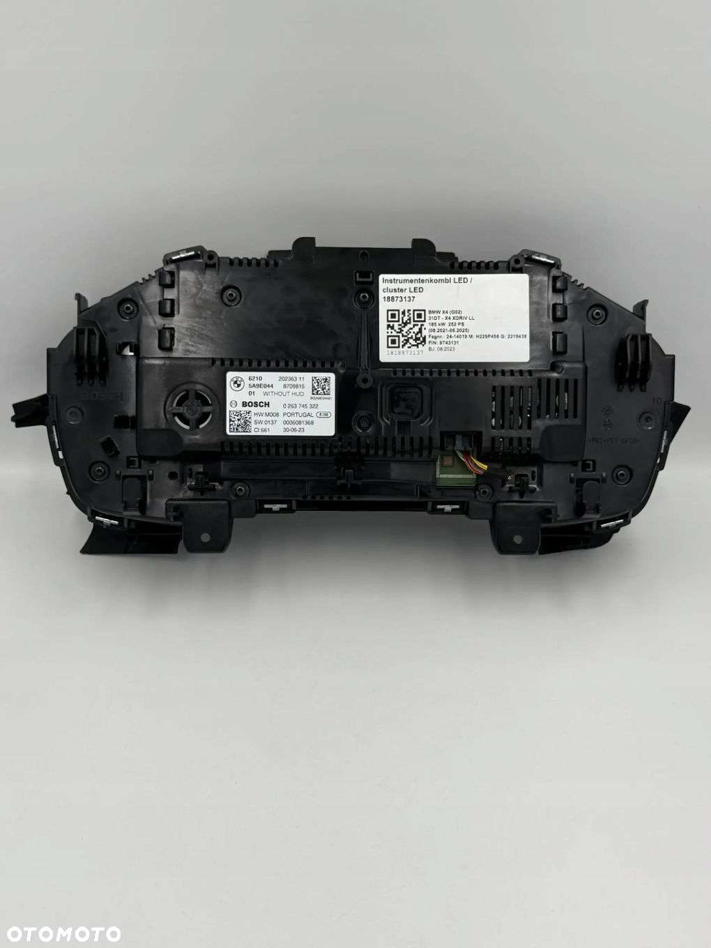 BMW X3 G01 G02 X5 G05 X6 G06 G07 LICZNIK ZEGARY LIVE COCKPIT VIRTUAL LED - 5