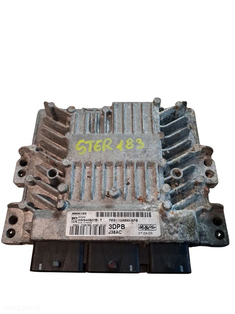 Sterownik KOMPUTER SILNIKA ECU FORD FOCUS MK2 5WS40607BT