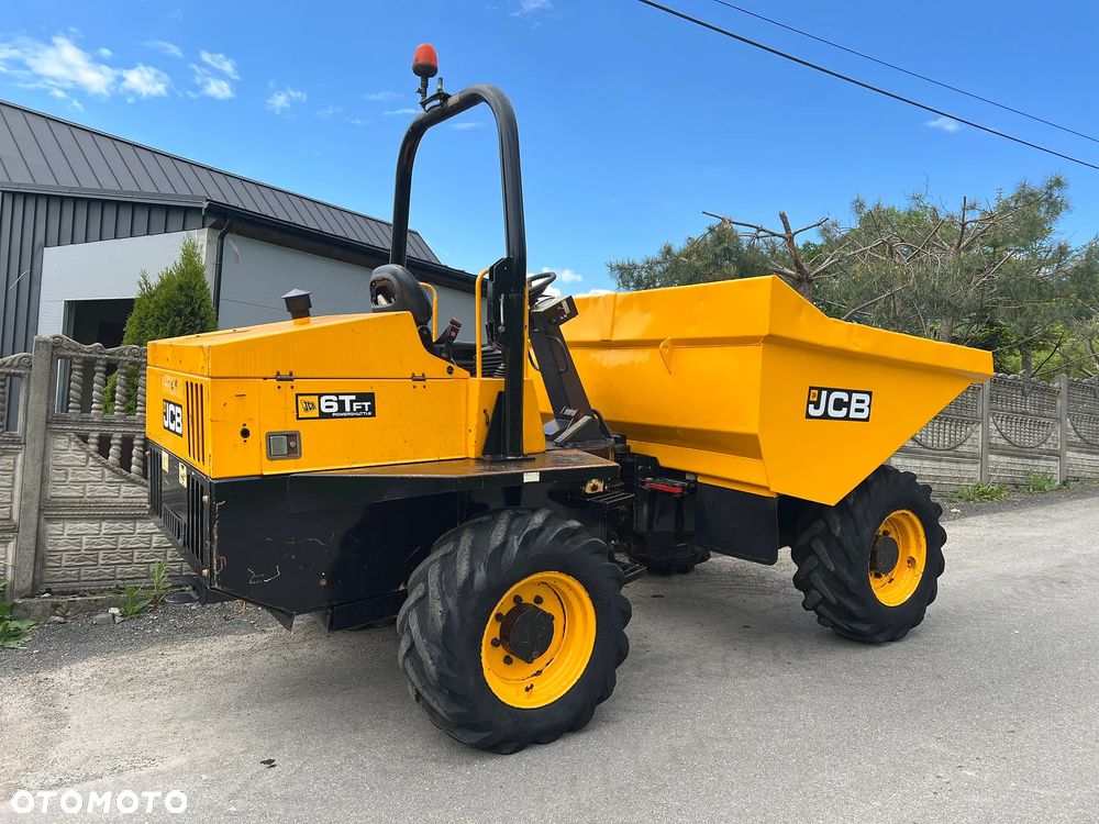 JCB Wozidło Budowlane | JCB 6T FT | 6 Ton | Prosty Wysyp | 4x4 | 6000 kG | Stan IDEALNY | 2300 MTH | - 8