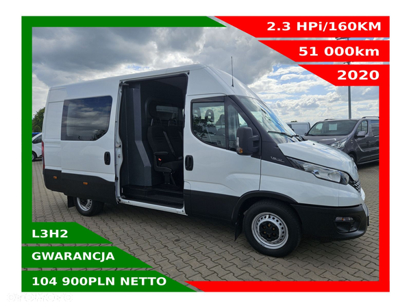Iveco 35s16 L3H2 *104900zł NETTO* Brygadówka 6-cio osobowa 2,3HPi/160KM