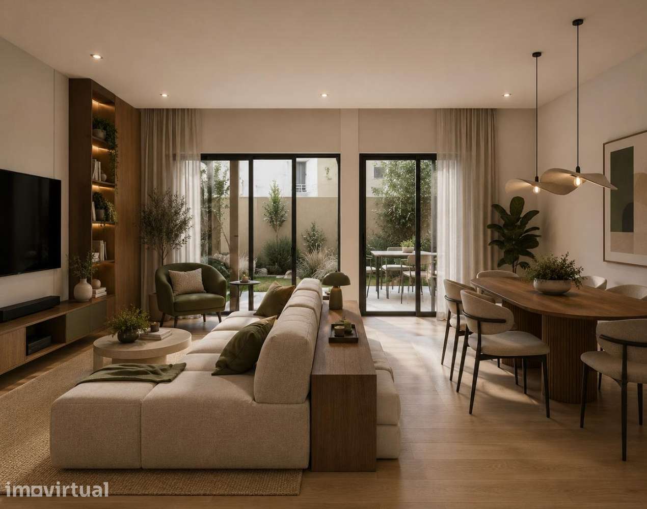 Moradia T1 Duplex em Valadares, com jardim privativo de 49m2 - Grande imagem: 4/7