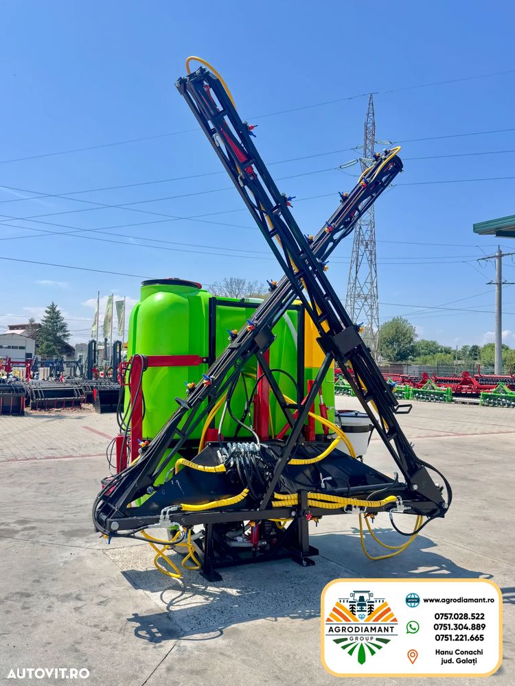 Alta DEMAROL SHOGUN 1200L Erbicidator Full Hidraulic + Electro-Distribuitor - 3