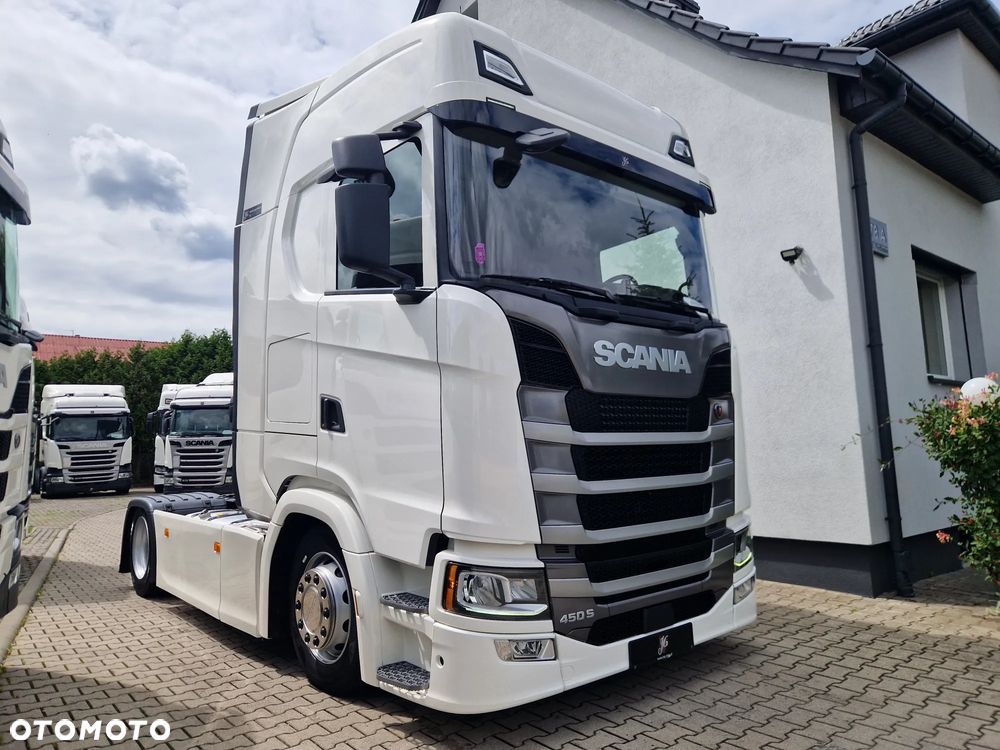 Scania 450S /MEGA/Klima Postojowa Automat Retarder Zabudowy Międzyosiowe/JVG Gliwice - 2
