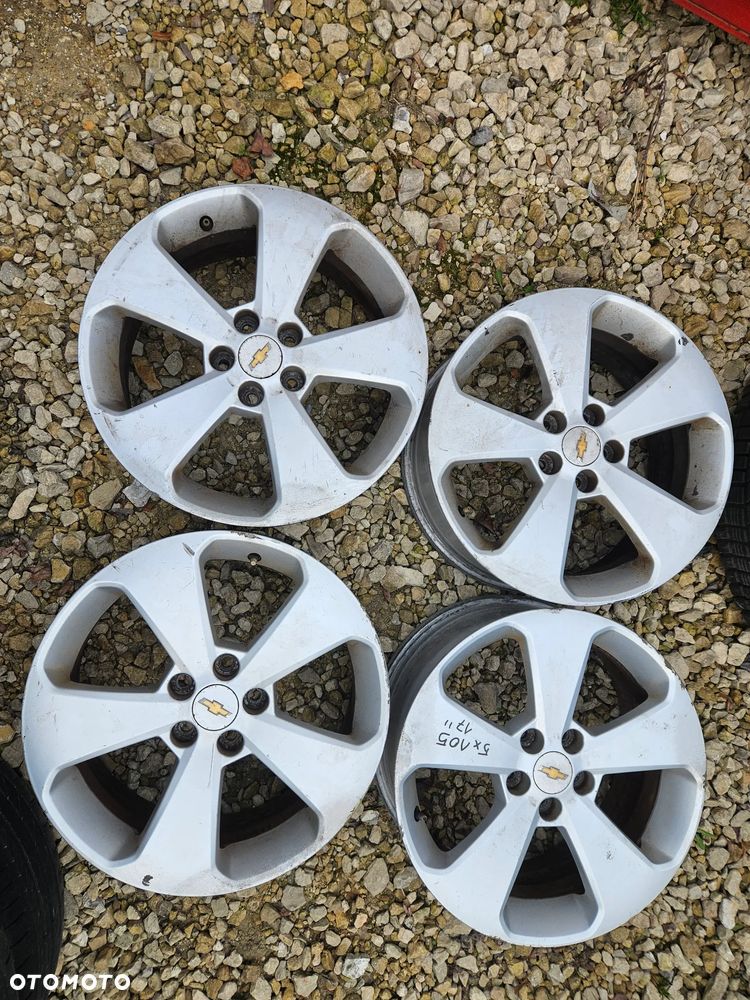 Felgi Aluminiowe Chevrolet Cruze Opel Astra J Mokka 5x105 17 Cali - 1