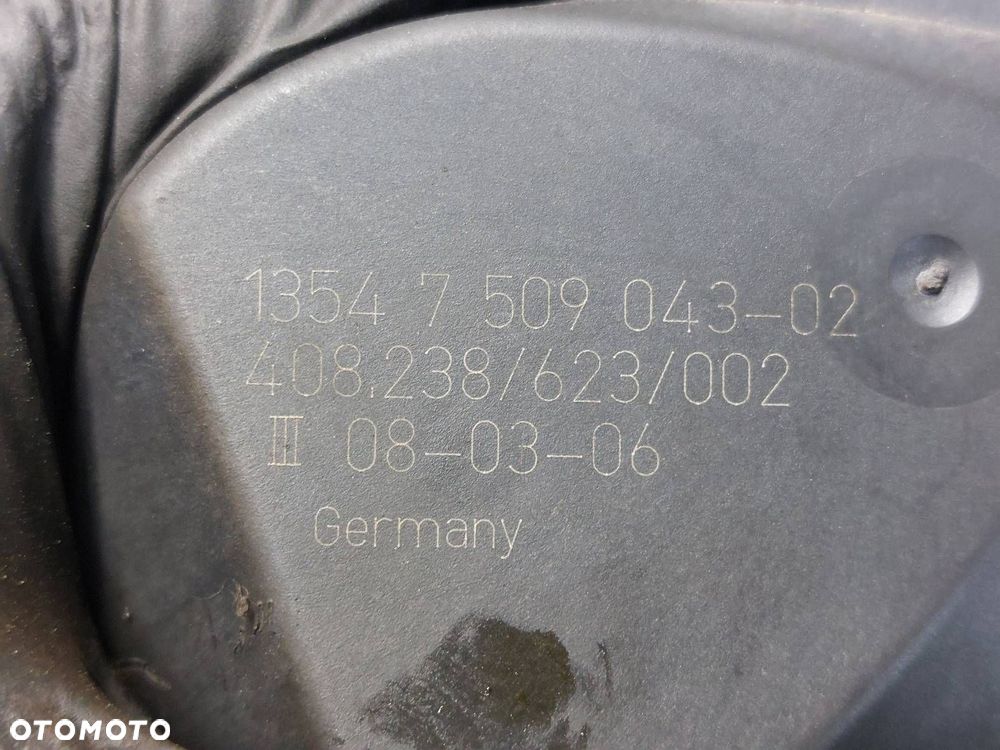 PRZEPUSTNICA MINI COOPER R50 1.6 16V 7509043 - 2