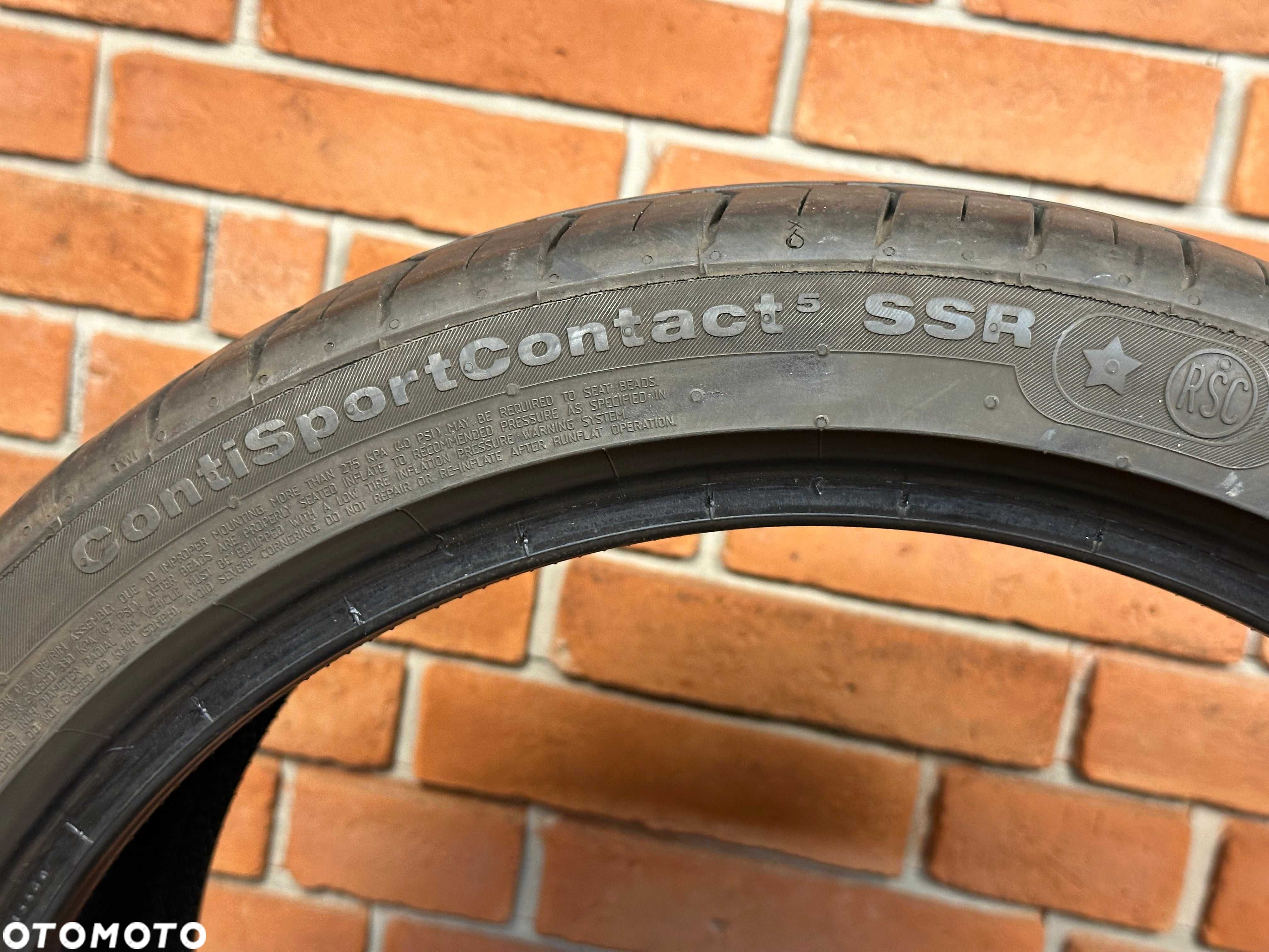 1x Opona Continental ContiSportContact 5 245/35R18 6,5mm 2019 - 4