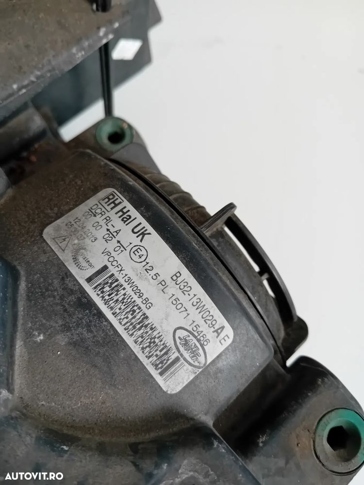 Faruri Far Stanga Dreapta Range Rover Evoque L538 2011-2015 Impecabile Halogen Anglia - 7