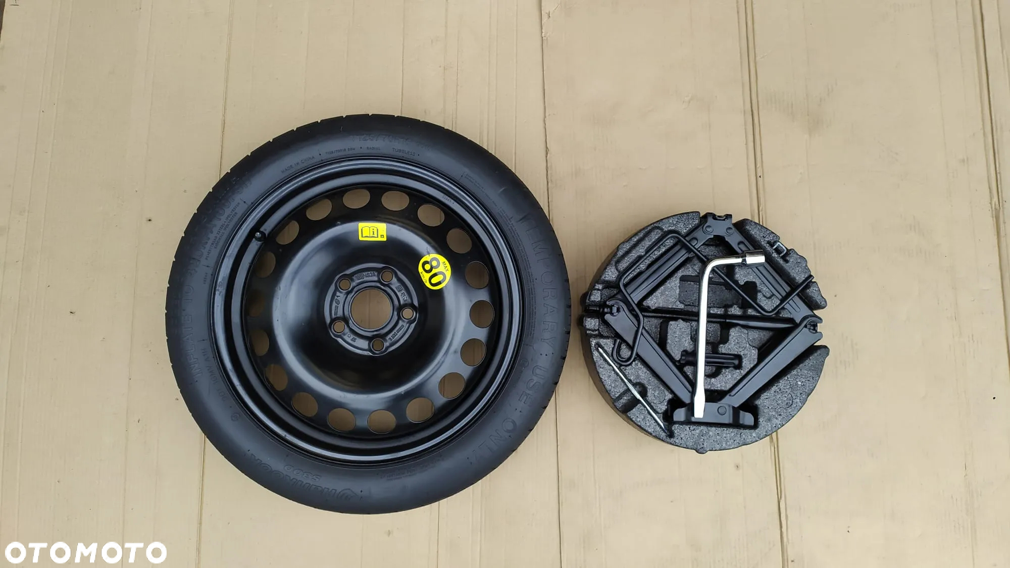 KOŁO DOJAZDOWE  dojazdówka R16 OPEL MOKKA + ZESTAW - 10
