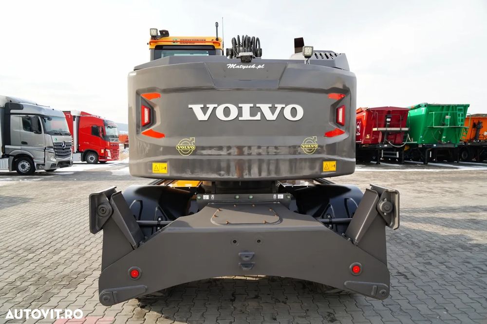 Volvo EWR150E / EXCAVATOR PE ROȚI / ROTOTIL / JOYSTICK / POWERTILT / 2019 / - 11
