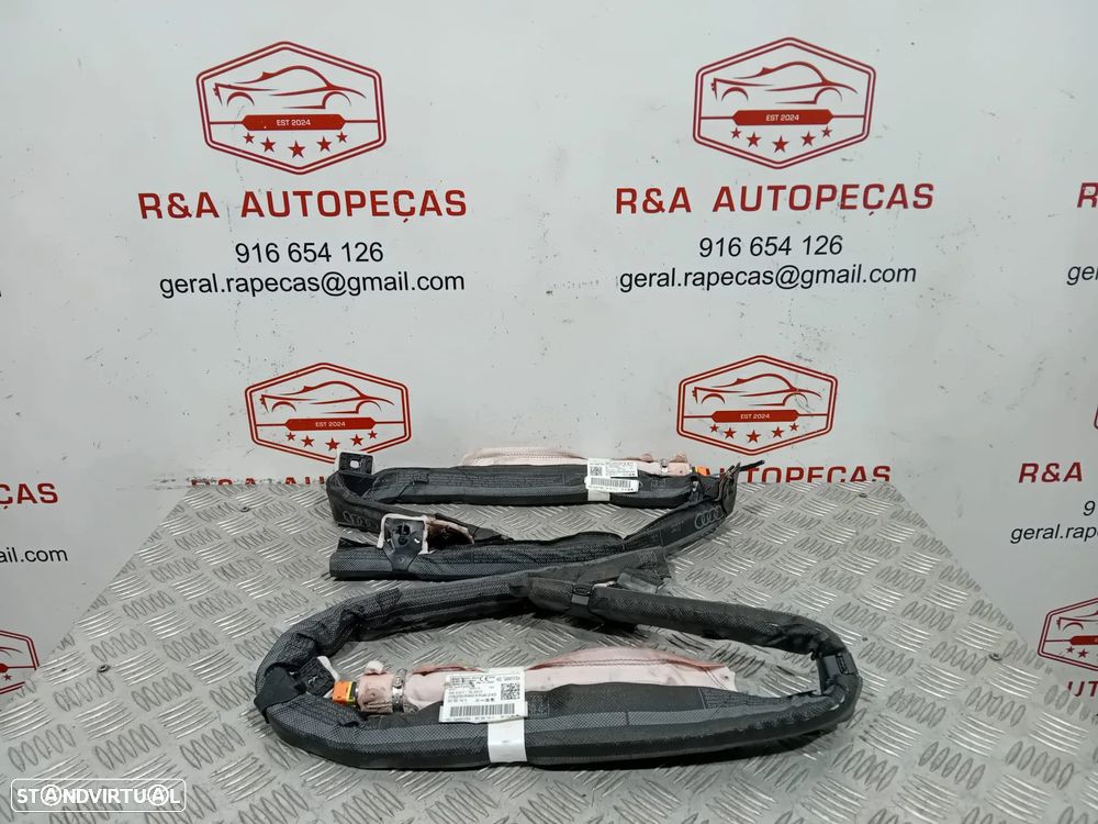 Cortina Cortinas de Airbag Audi A1 8X3880742A 8X3800741A Original - 5