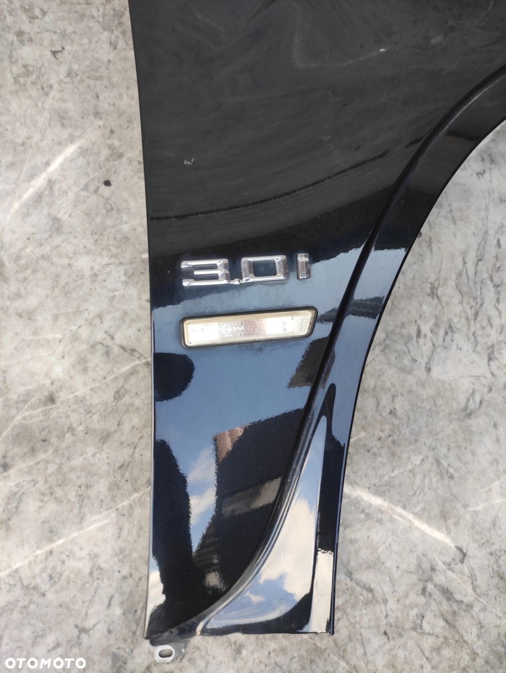 BŁOTNIK PRAWY PRZÓD PRZEDNI BMW X5 E53 475 BLACK SAPPHIRE ORG LAKIER - 2