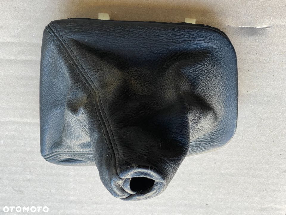 Mieszek zmiany biegów Bmw e46 skóra Europa czarny - 3