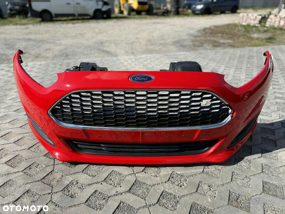 Ford Fiesta MK7 FL Lift Zderzak przód przedni kompletny kolor PQ 2012-2017r - 6