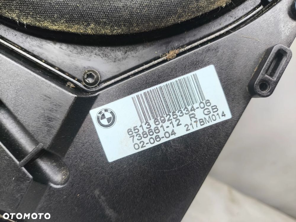 BMW E81 E82 E87 E88 E90 E91 E92 E93 GŁOŚNIK NISKOTONOWY CENTRALNY LEWY PRAWY 6929101 6925333 6925334 - 3
