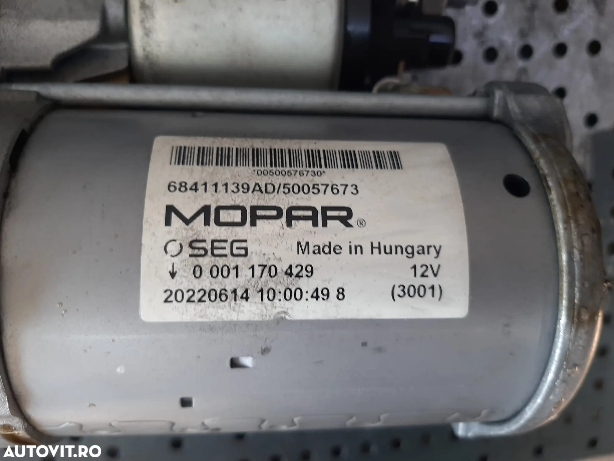 Electromotor 55282151 1.0 b turbo fiat 500x jeep renegade 0001170429 68411139ad - 2