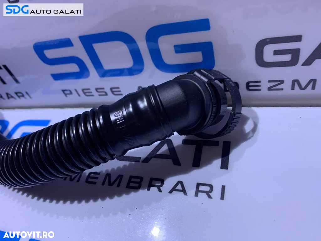 Conducta Tub Tubulatura Racord Aer Epurator Gaze Seat Altea 1.6 TDI CAYC 2004 - 2015 Cod 03L103493G - 2