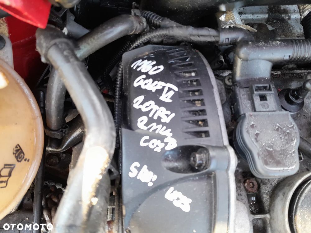 VW GOLF VI GTI SILNIK 2.0 TSI 210KM BENZYNA OZNCZENIE: CBF - 2