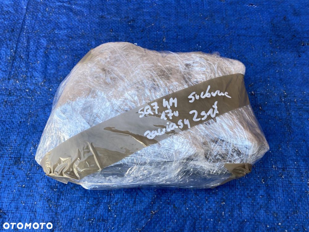 AUDI SQ7 4M 4M0823302B 4M0823301B ZAWIAS ZAWIASY MASKI KOMPLET NABÓJ - 2