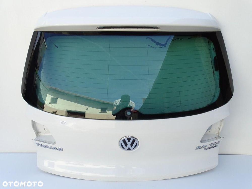 KLAPA TYŁ TYLNA BAGAŻNIKA + SZYBA VW TIGUAN I 5N 07-14r
