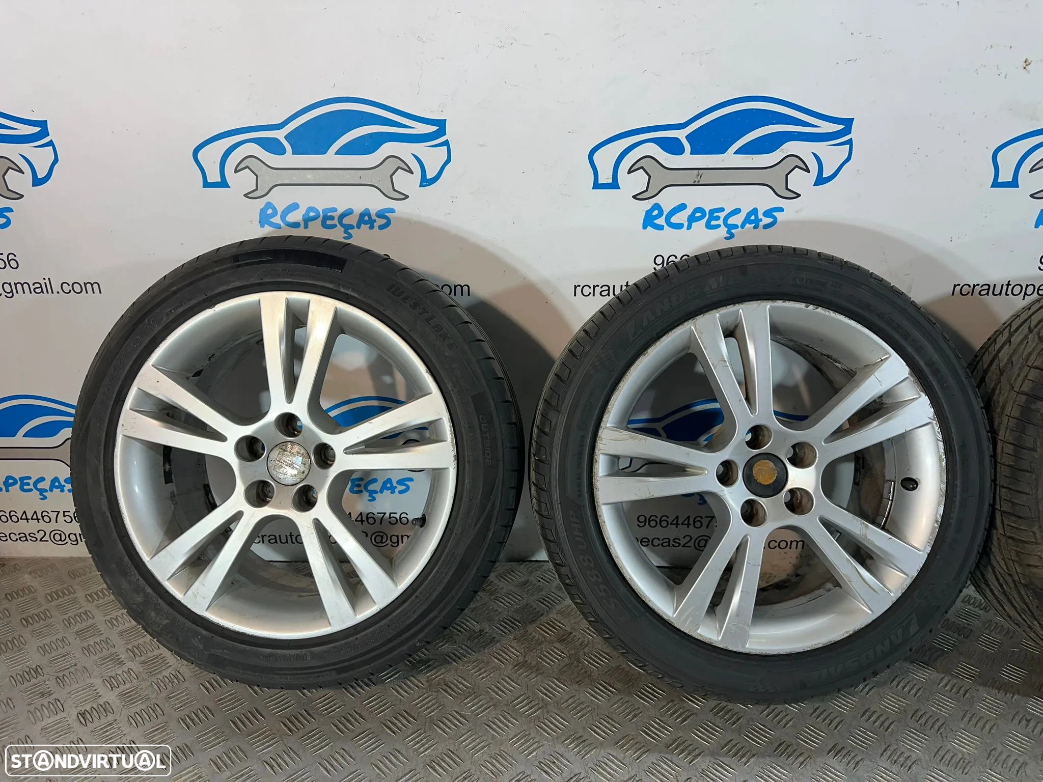 .Conjunto De Jantes 16 Originais Seat 5x100 7J ET43 6J0601025B - 6