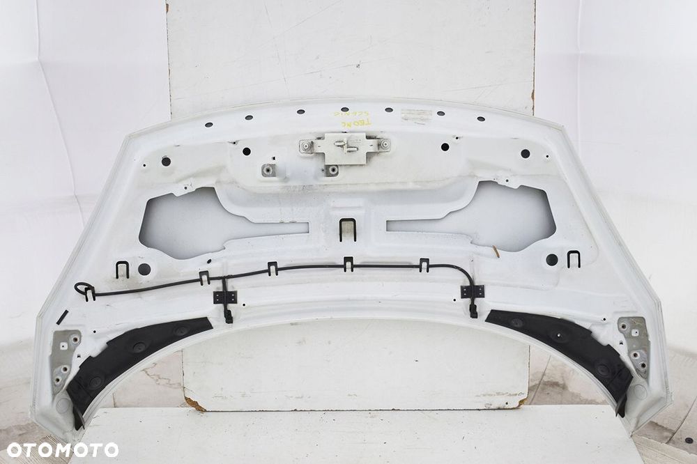 maska * pokrywa silnika renault scenic iii 3 lift biała - 2