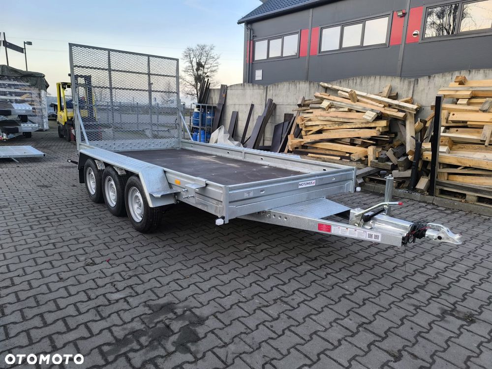 Niewiadów Przyczepa do przewozu sprzętu budowlanego Niewiadów K4035 400x190cm  3500kg 3 osie pod koparke koparka walec MOTOMUS - 3