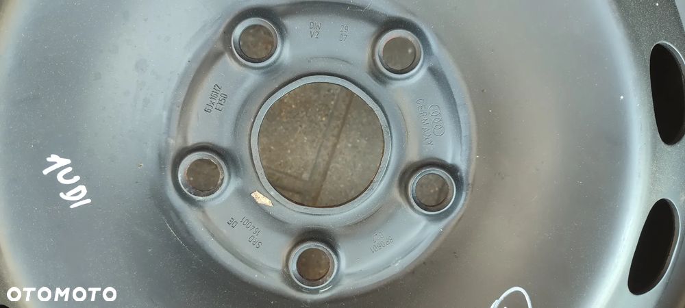 FELGI STALOWE 5x112 6Jx16 CALI ET50 VW GOLF V VI JETTA TOURAN CADDY A38P SKODA OCTAVIA SEAT LEON II TOLEDO ALTEA 4 SZTUKI KOMPLET - 6