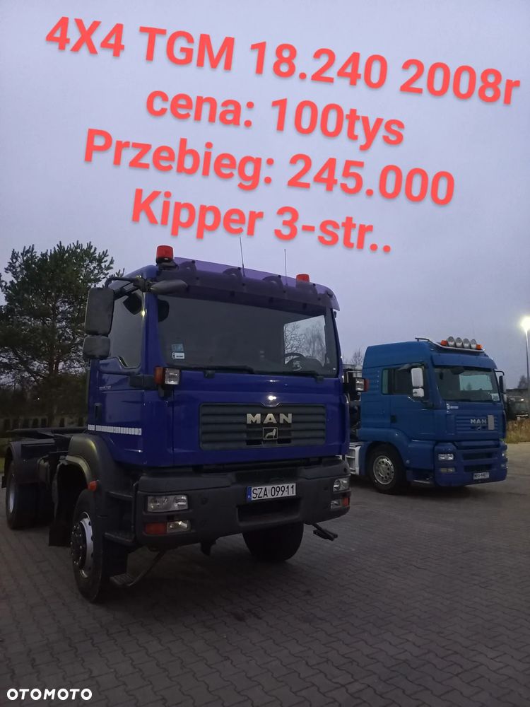 MAN TGM 4X4 18.240 KIPPER 3-STR. - 8