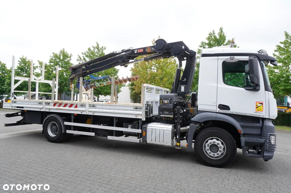 Mercedes-Benz Arocs 1833 4×2 / 50 tys. km! / HDS HIAB X-HIPRO 192 ES-3 / Pilot / Wiertło / 3 szt._260335 - 9