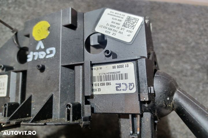 ANSAMBLU MANETE SEMNALIZARE + STERGATOARE 1K0953513A 1K0953519A 1K095 - 4